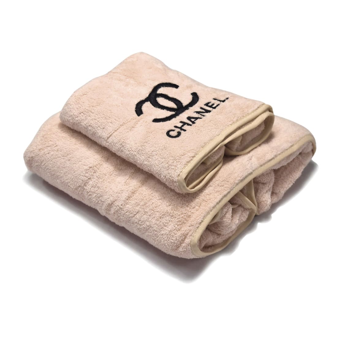 Chanel Brown Premium Quality Towel - Set of 2-0