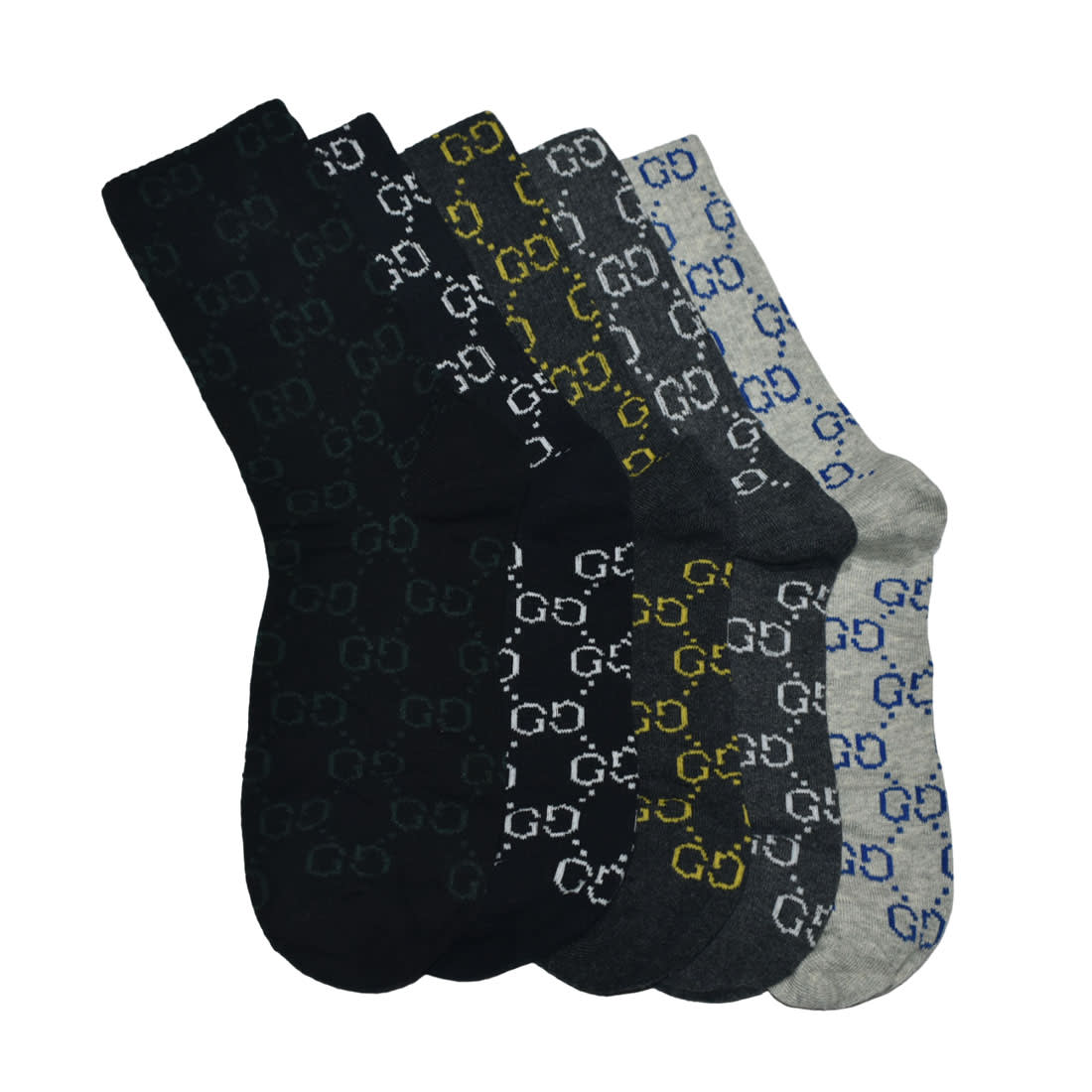 Gucci logo Print Crew Premium Quality Socks-1