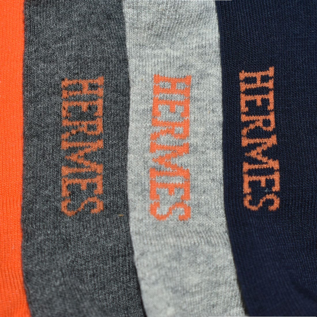 Hermes Embroidered logo Low Cut Premium Socks-3