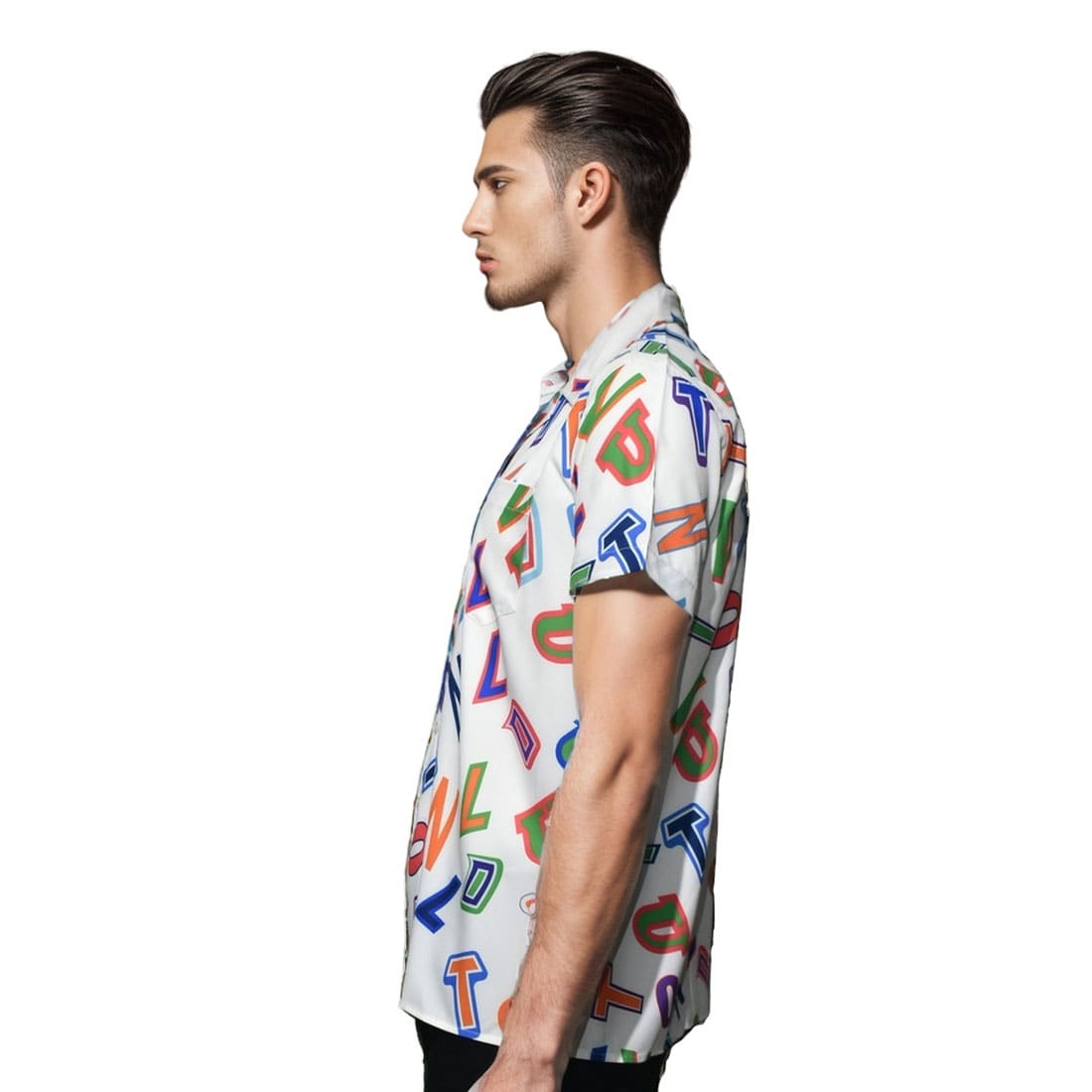 Louis Vuitton Printed Premium Quality Short Sleeve Shirt-2
