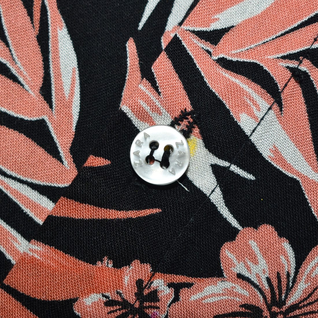 Zara Multi Flower Print Premium Quality Half Sleeve Shirt-3