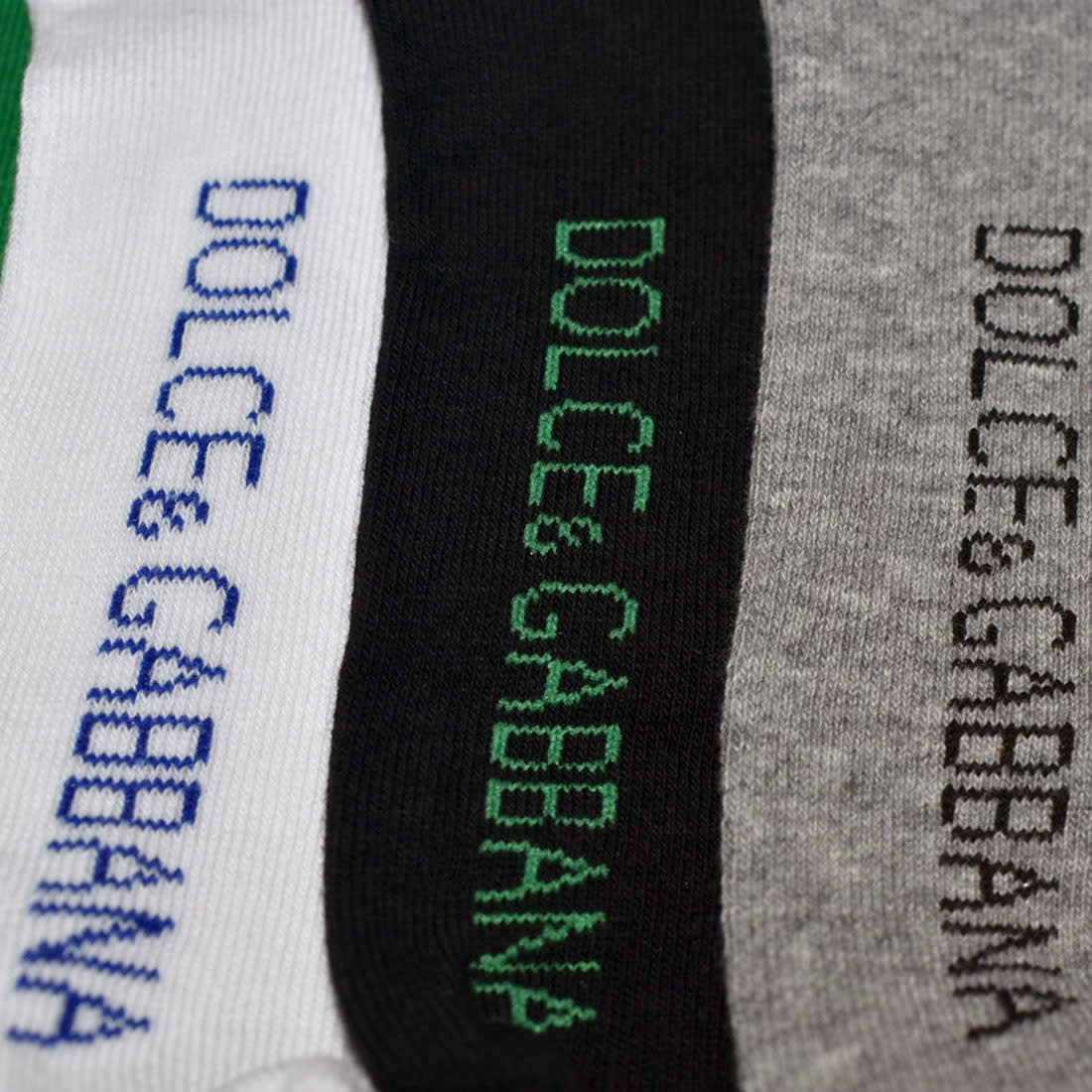 Dolce & Gabbana Low Anklet Single Line Premium Socks-3