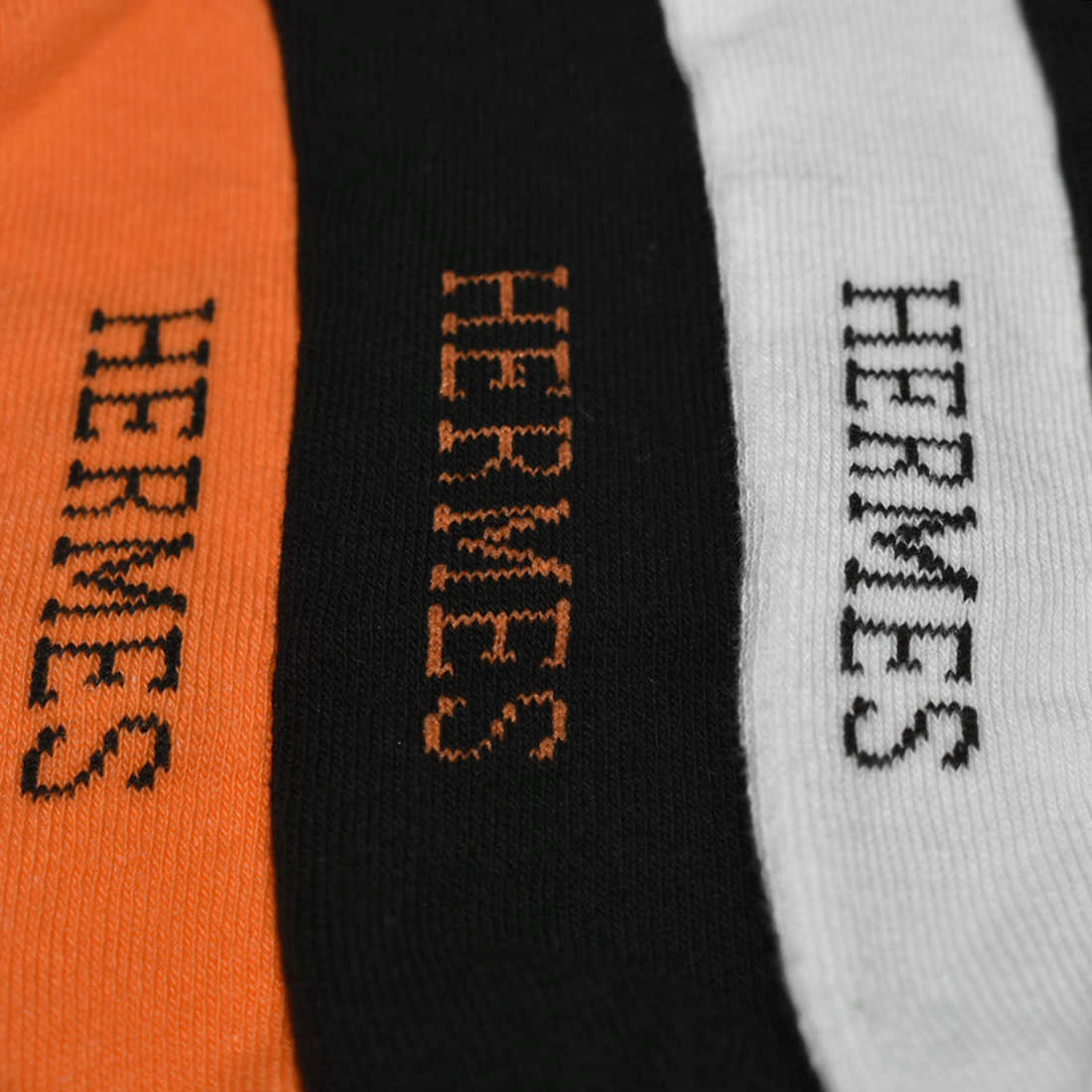 Hermes Low Anklet Premium Luxury Cotton Socks-3