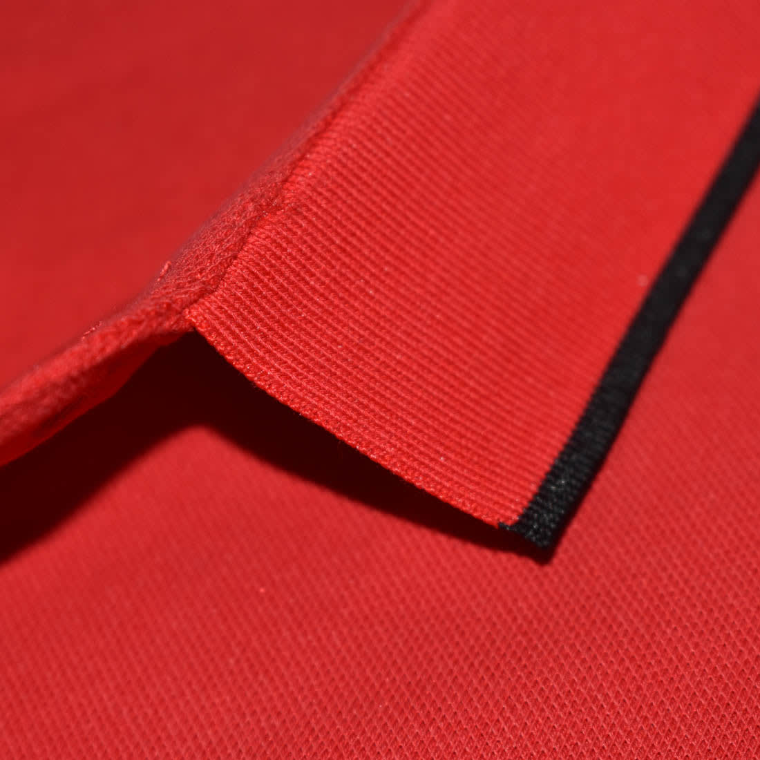 Burberry TB Embroidered Red Premium Polo T-shirt-4