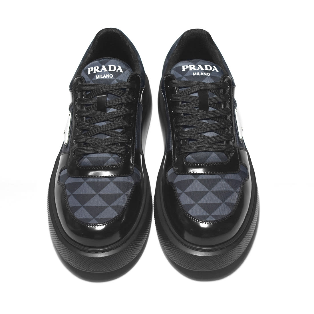 Prada Re-Nylon Black Premium Luxury Sneakers-3