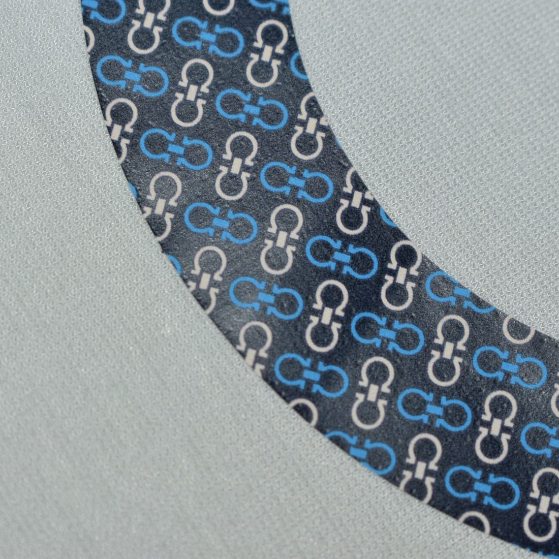 Salvatore Ferragamo White Gancini-Print T-shirt-3