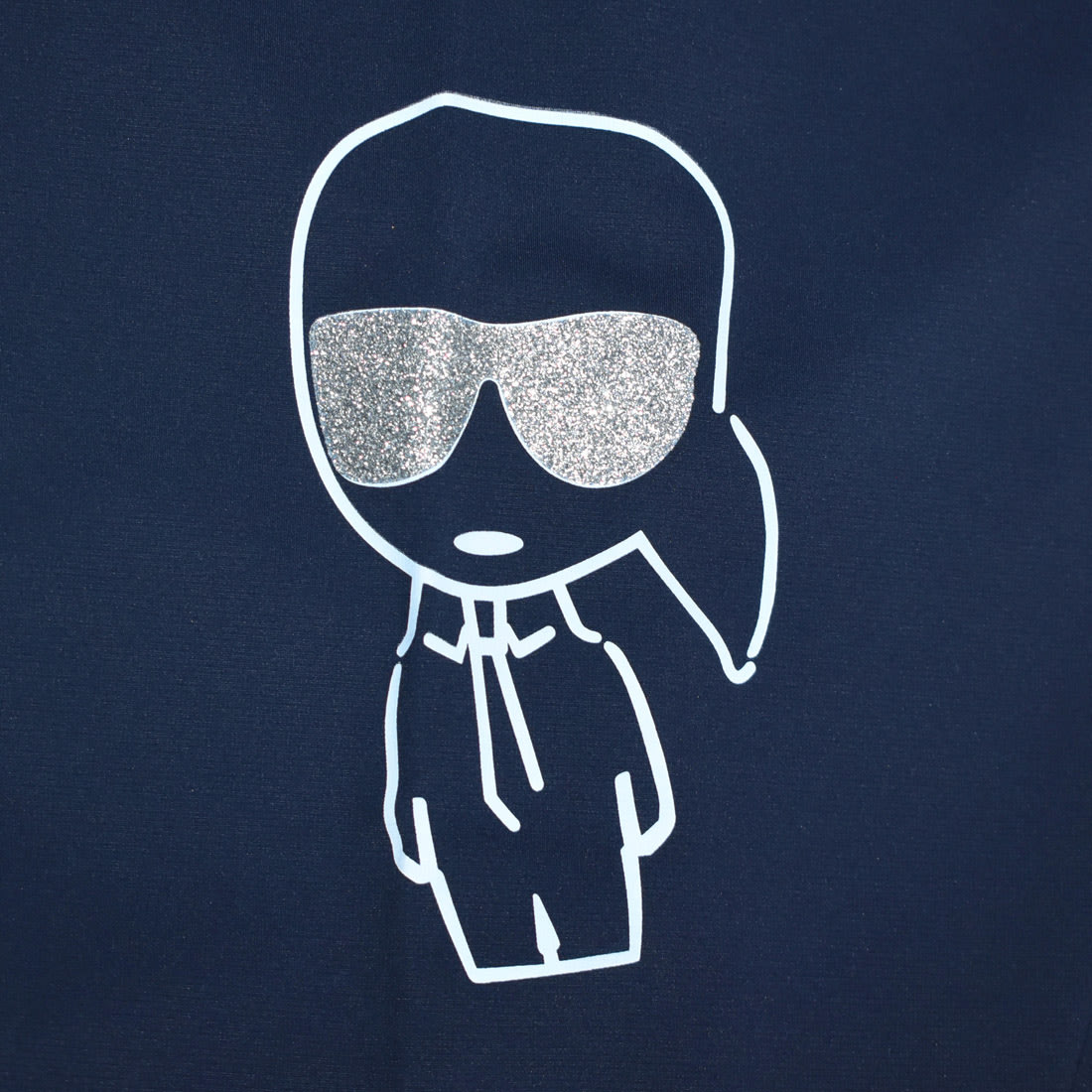 Karl Lagerfeld Blue Premium Quality Legging-2