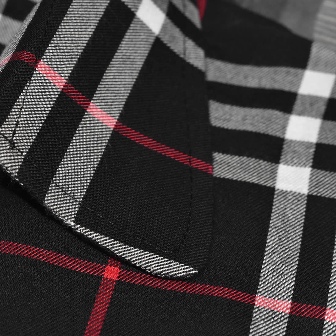 Burberry Black Check Premium Cotton Co-ord Set-4