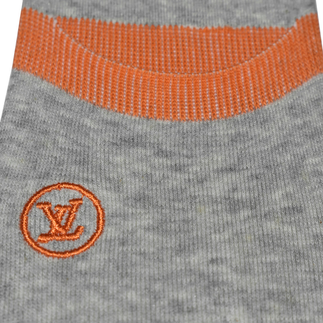 Louis Vuitton Embroidery Cotton No Show Socks-3