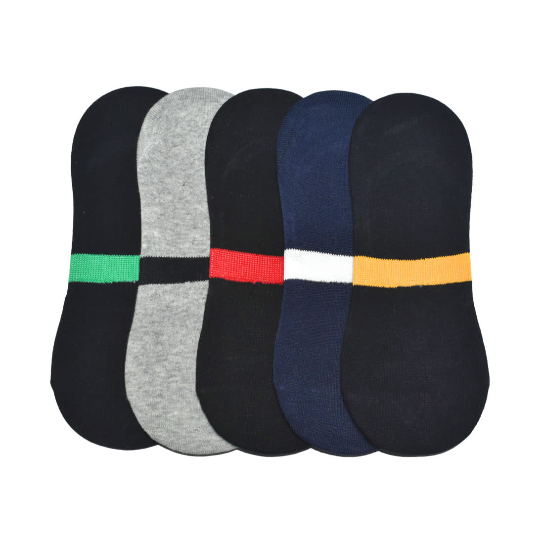 Fendi logo Embroidery Cotton No Show Socks-1