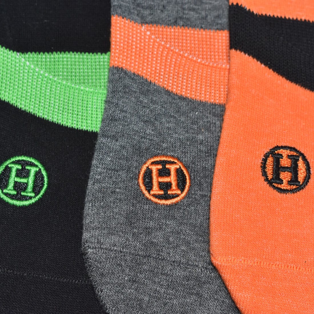 Hermes Green Premium Luxury No Show Socks-3