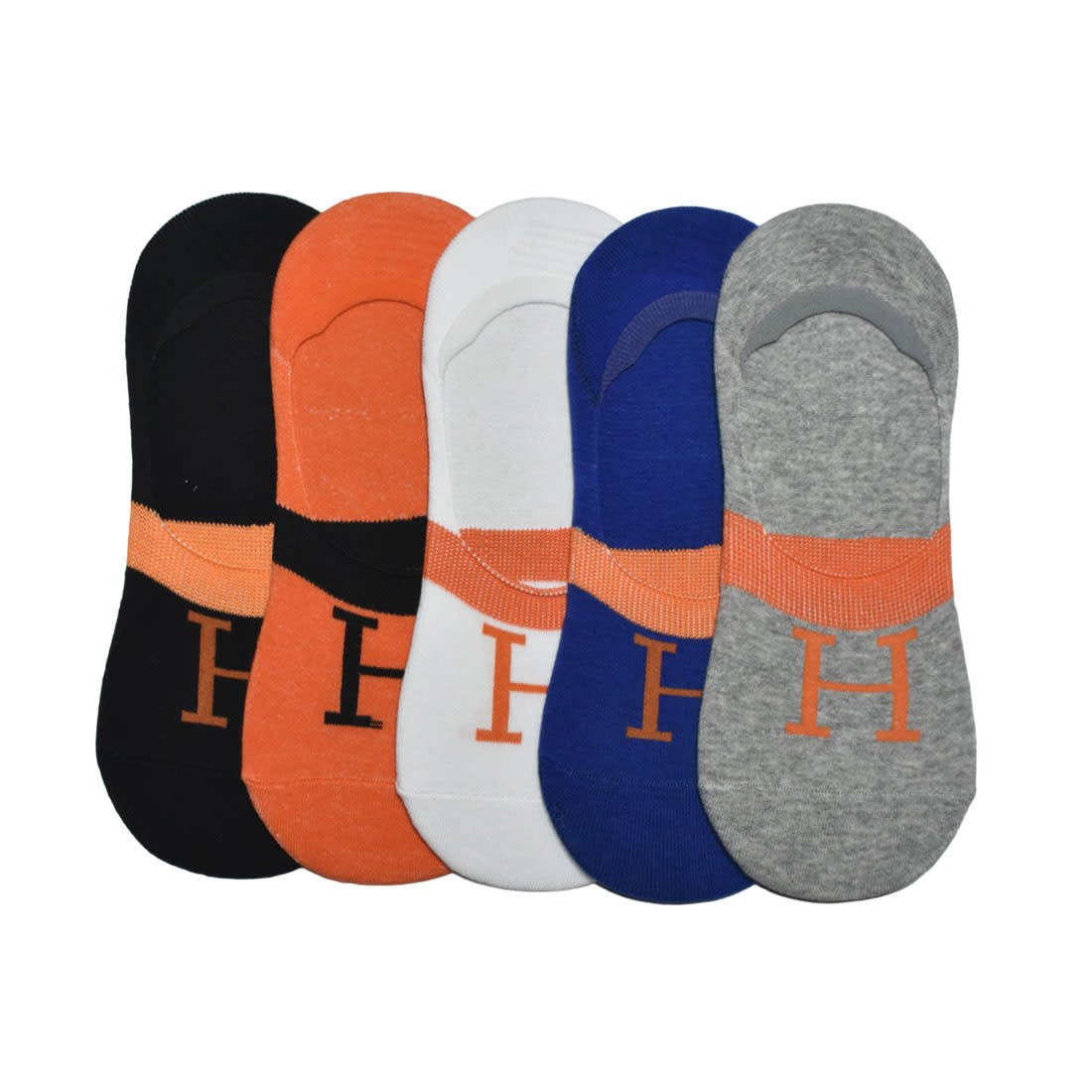 Hermes Premium Luxury Cotton No Show Socks-0