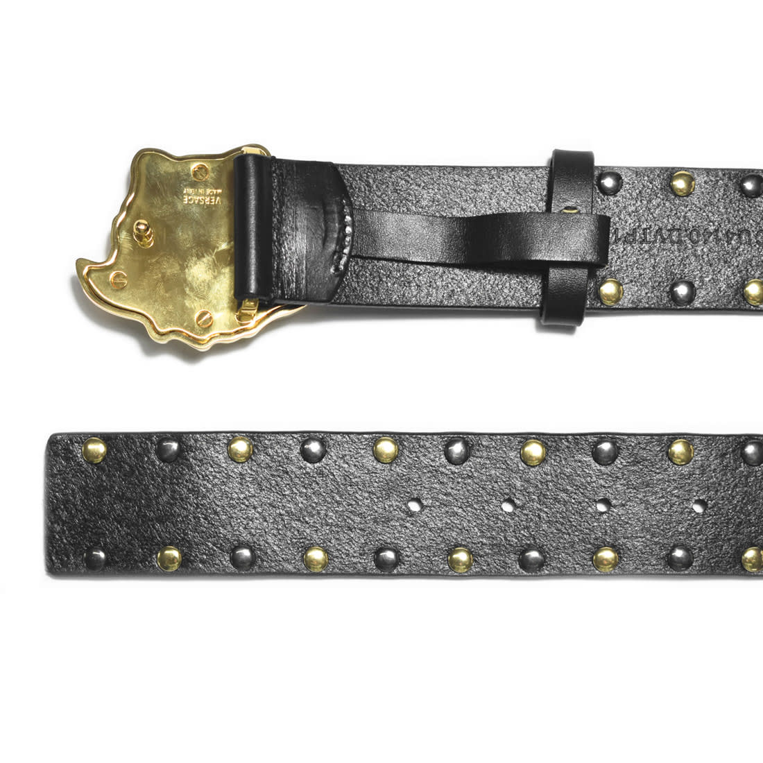 Versace Black Premium Quality Belt-4
