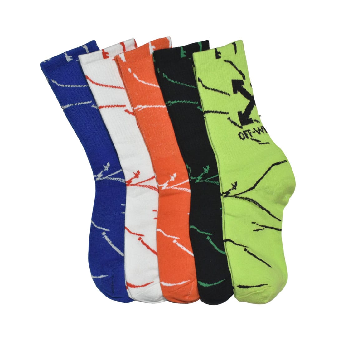 Off-White Premium Luxury Crew Socks-1