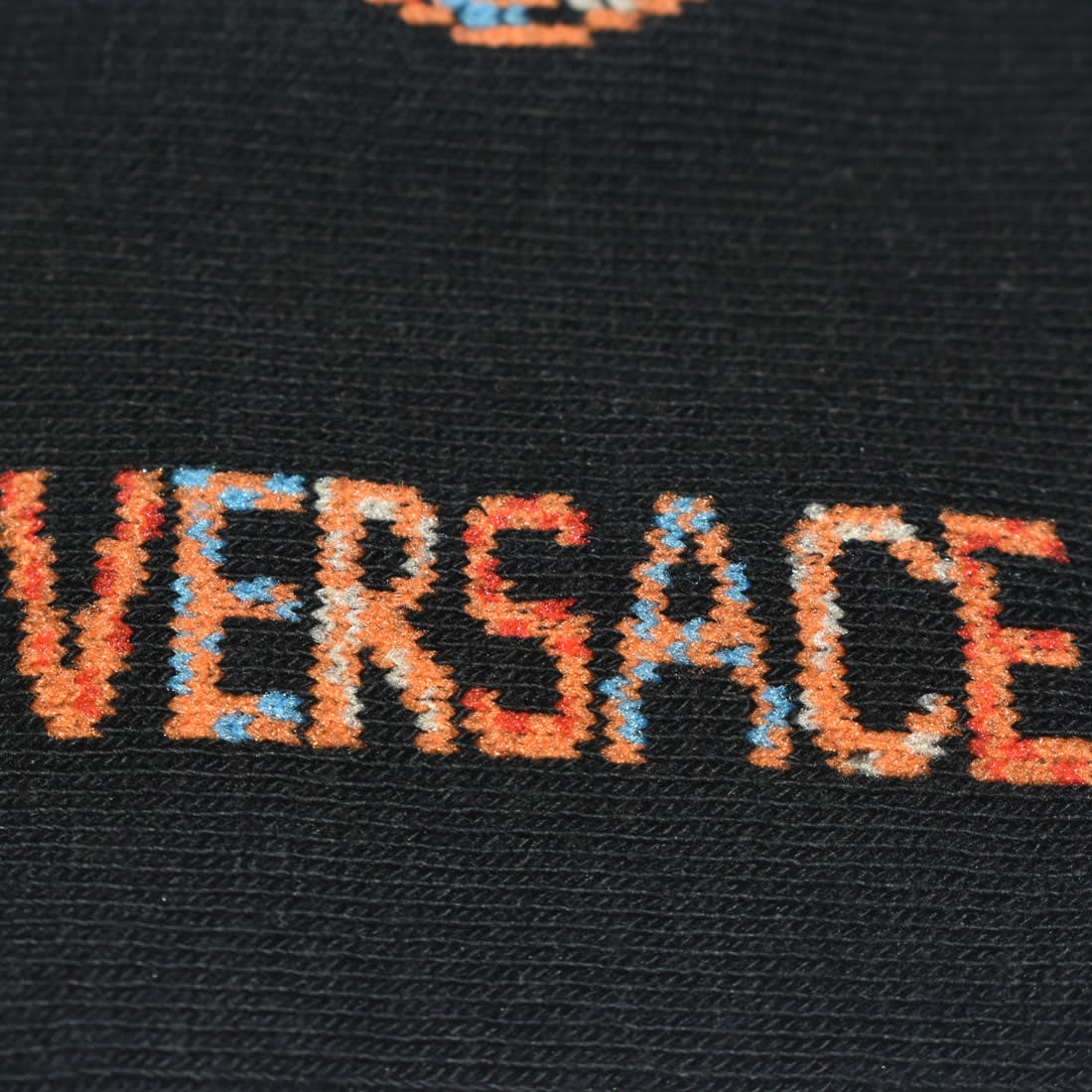 Versace logo Print Premium Low Anklet Socks-2