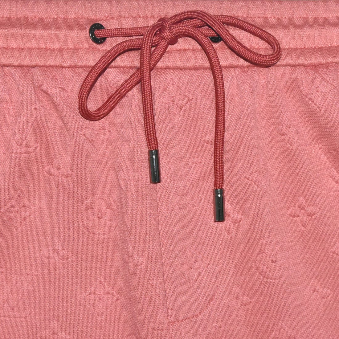 Louis Vuitton Red Premium Quality Men's Shorts-3