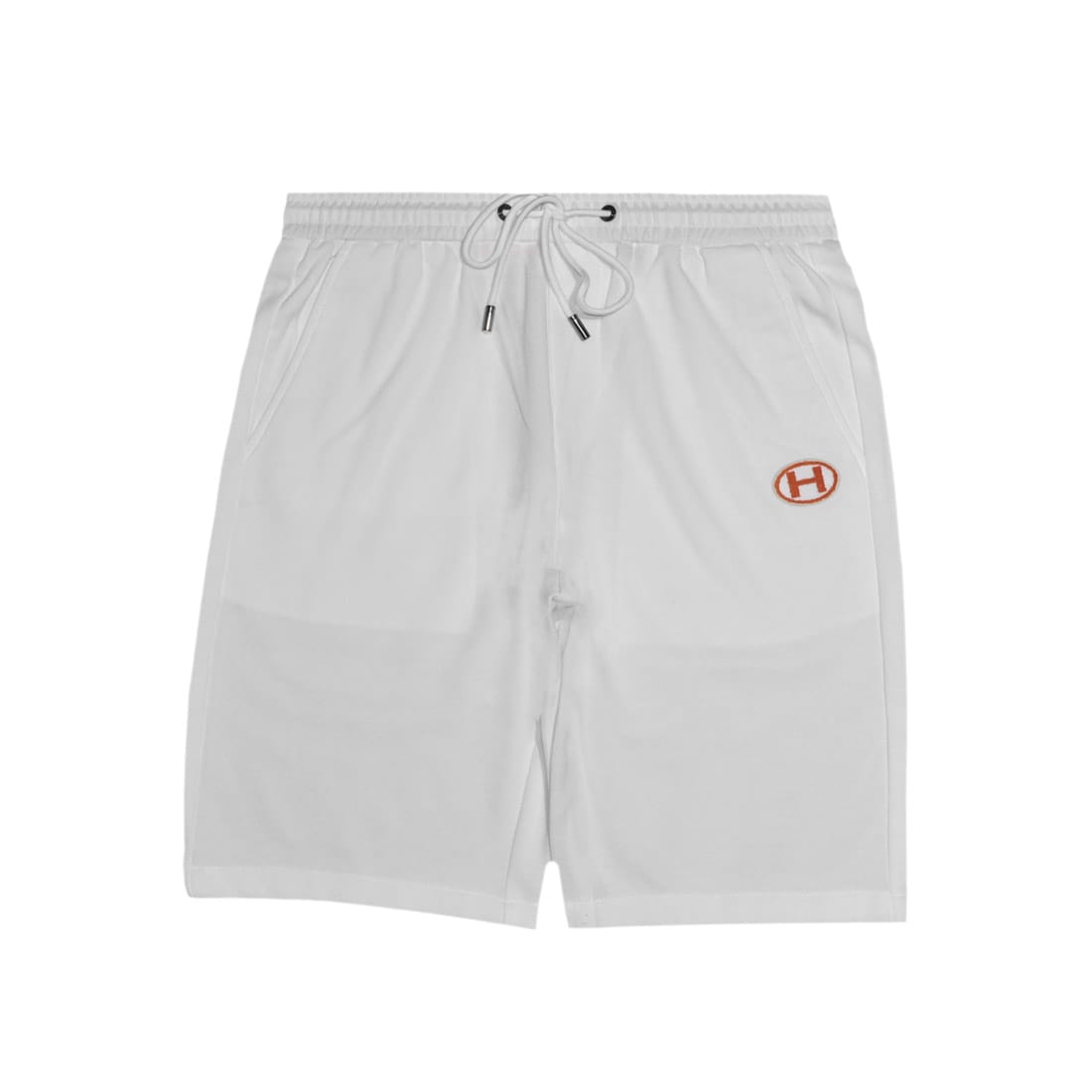 Hermes White Premium Quality Men's Shorts-0