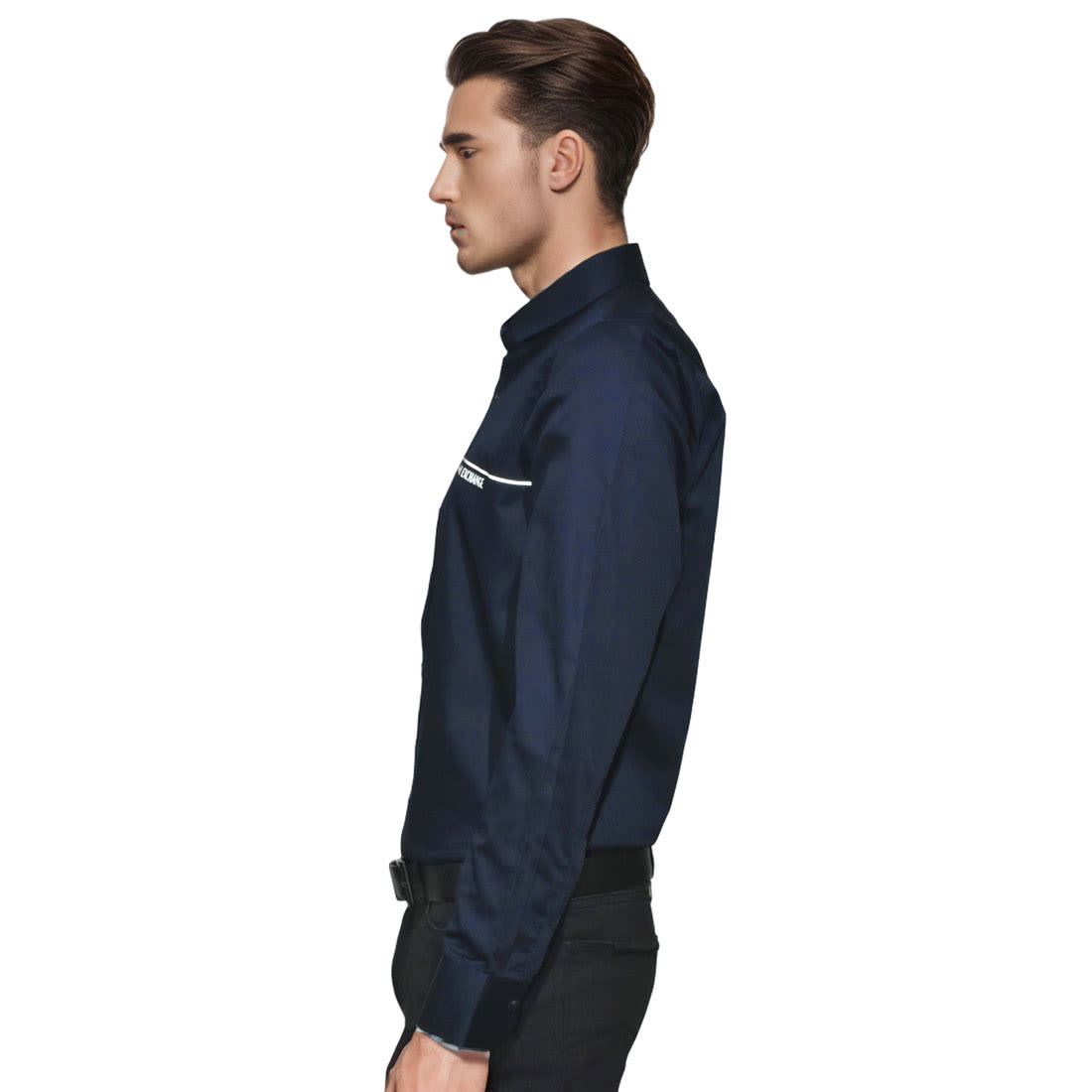 Armani Exchange Navy Blue Premium Shirt-2
