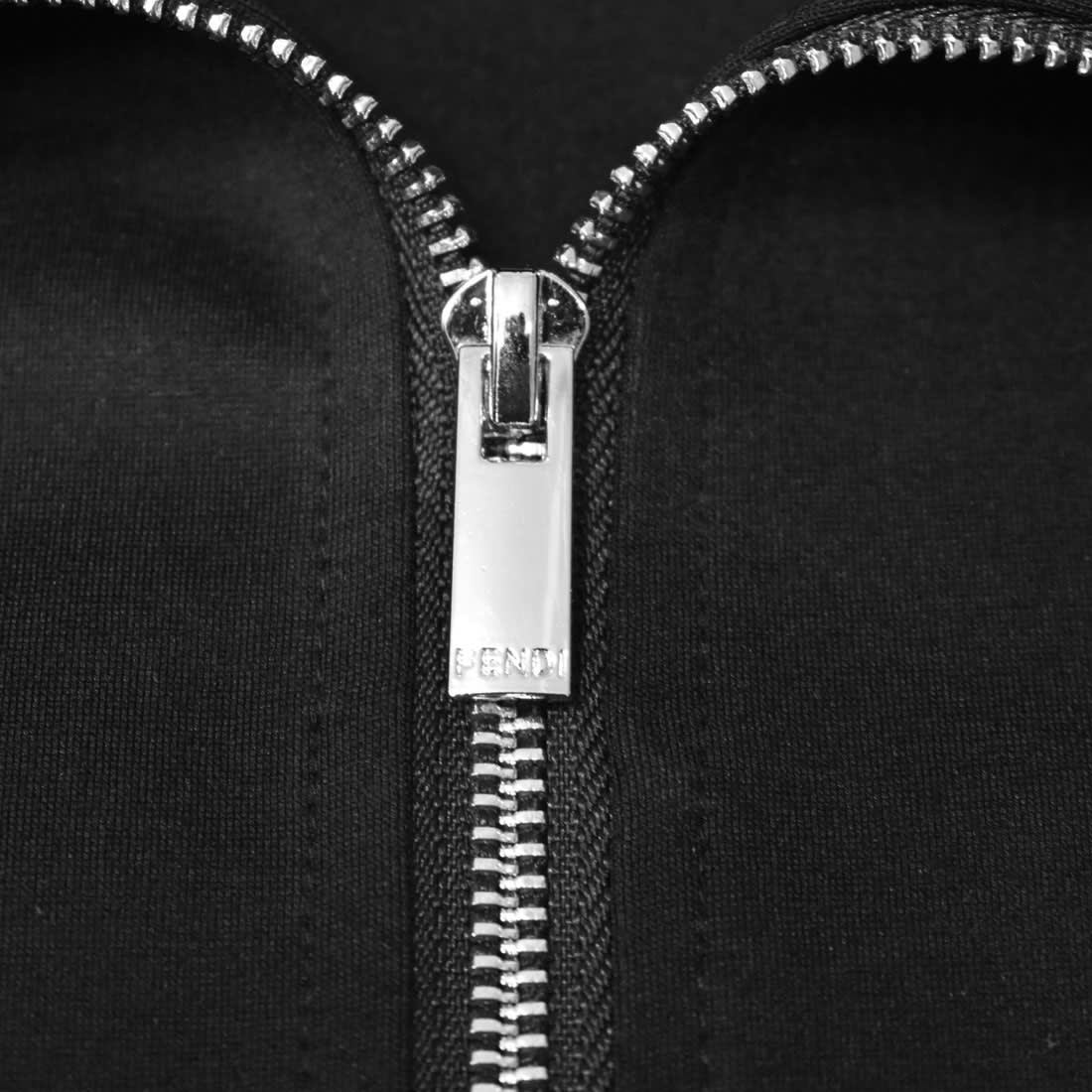 Fendi Embroidered logo Black Premium Luxury Tracksuit-8