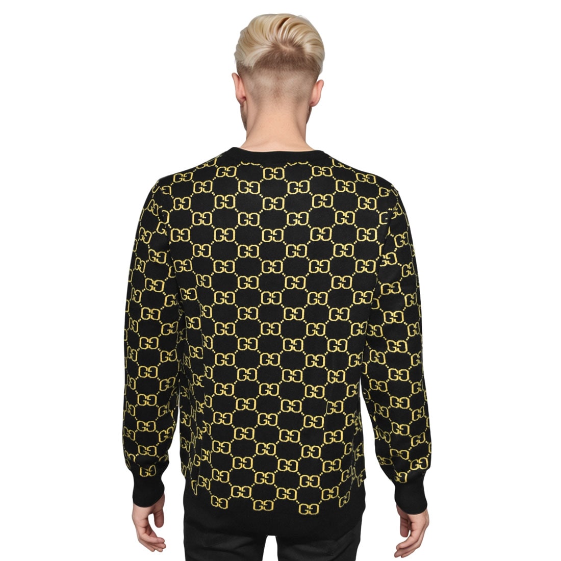 Gucci Black Authentic Crewneck Pullover-2