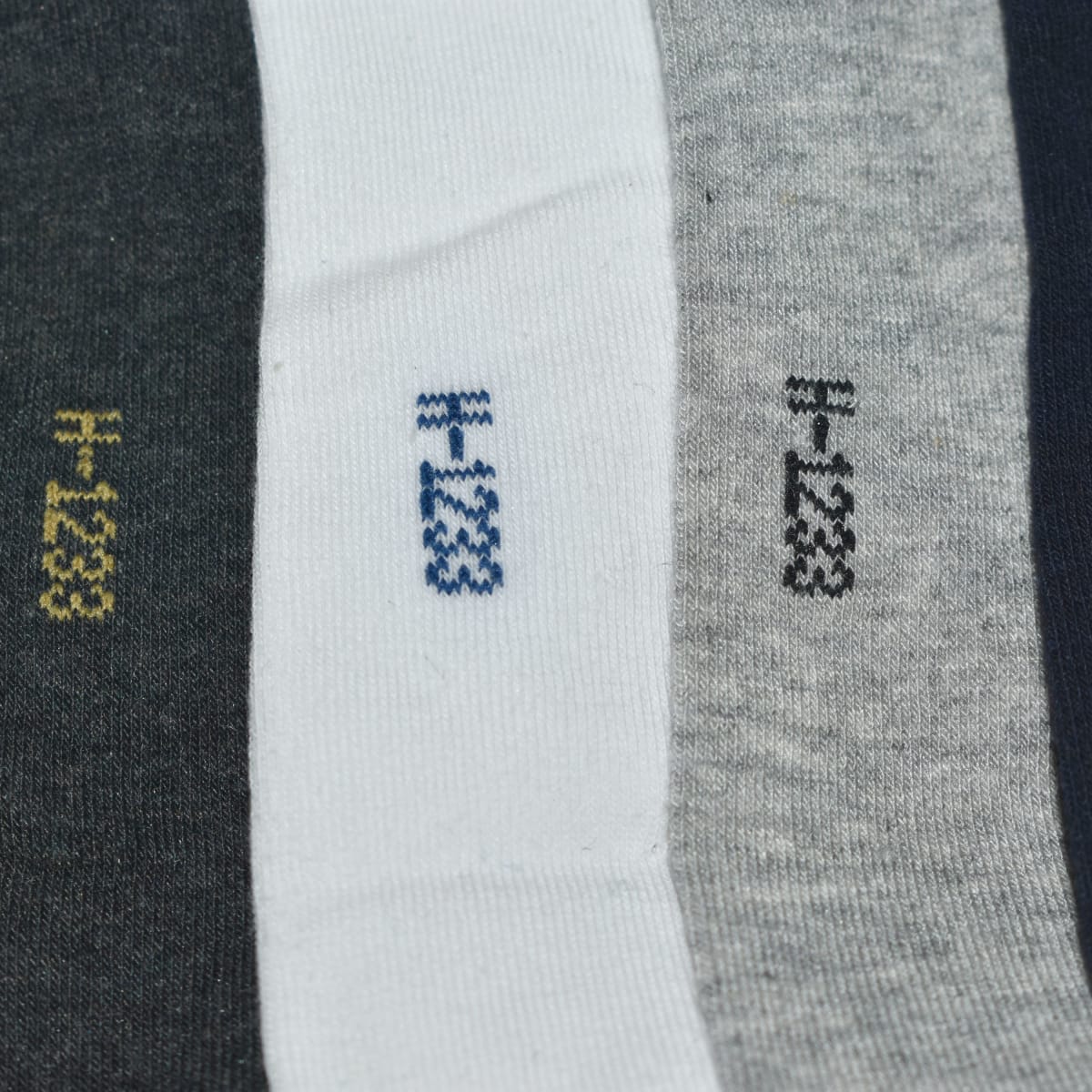 Versace Embroidery logo Premium Low Cut Socks - Pack of 5-3