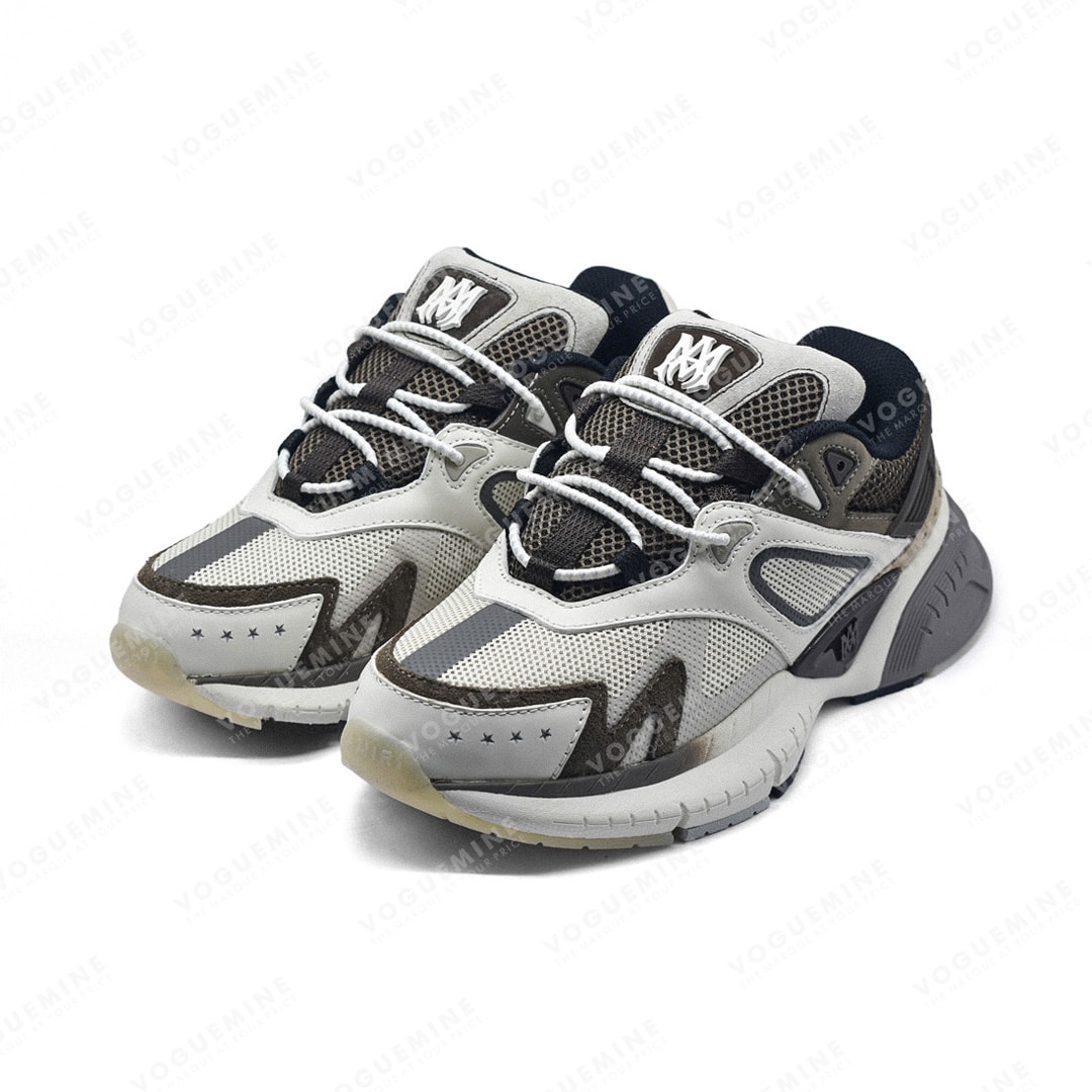 Amiri MA Runner Panelled Brown Sneakers-2