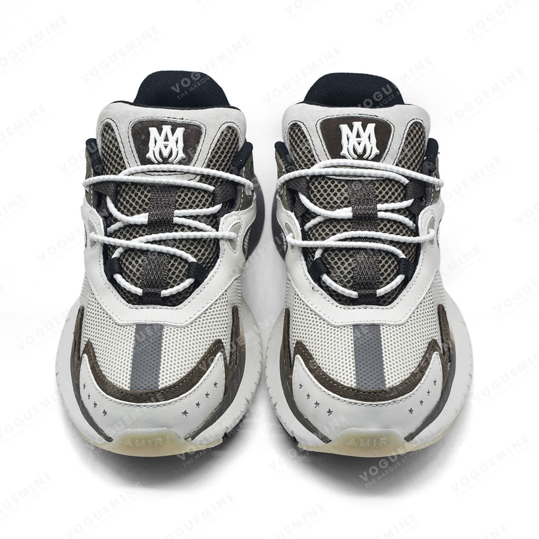 Amiri MA Runner Panelled Brown Sneakers-4
