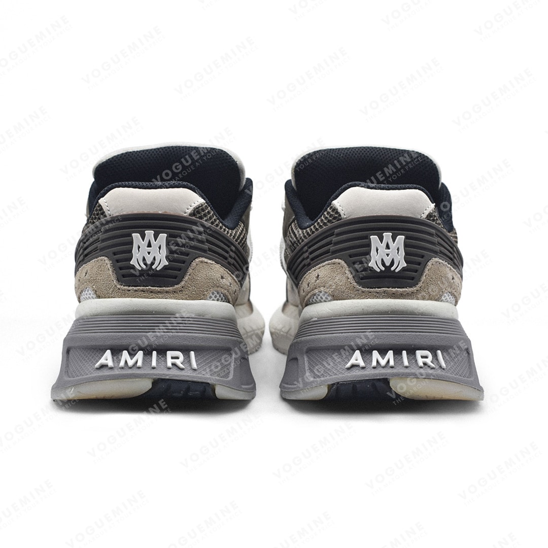 Amiri MA Runner Panelled Brown Sneakers-3