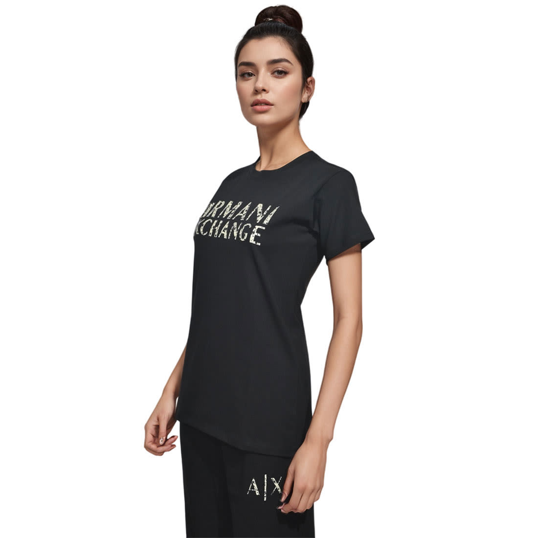 Armani Exchange Black Premium Co-ord Set-0