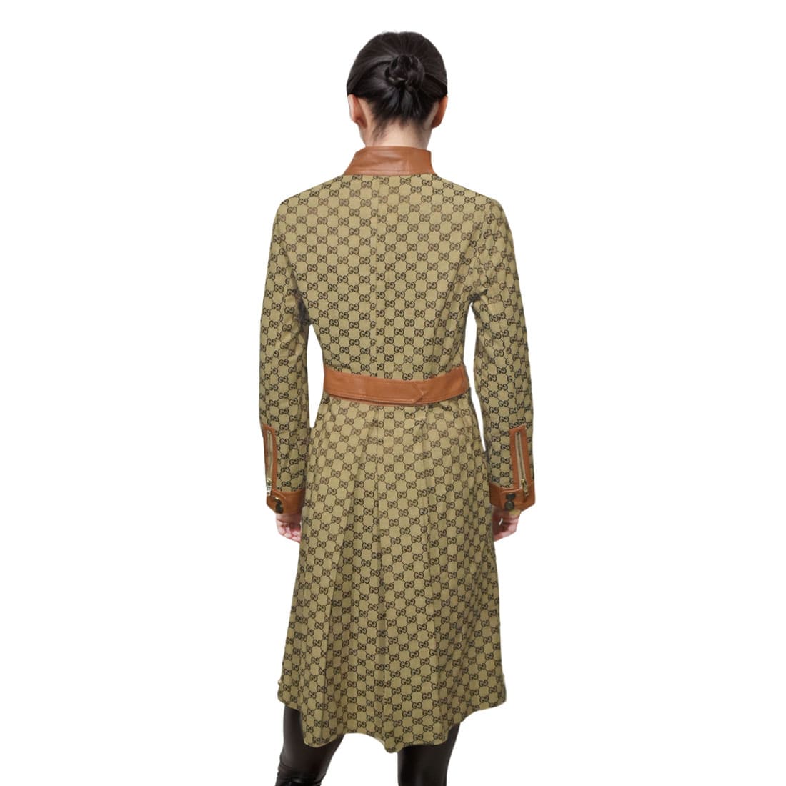 Gucci Brown Premium Quality Long Coat-2