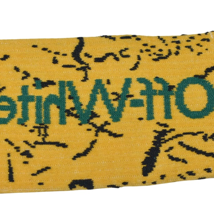 Off White Premium Quality Crew Socks - Pack of 5-2