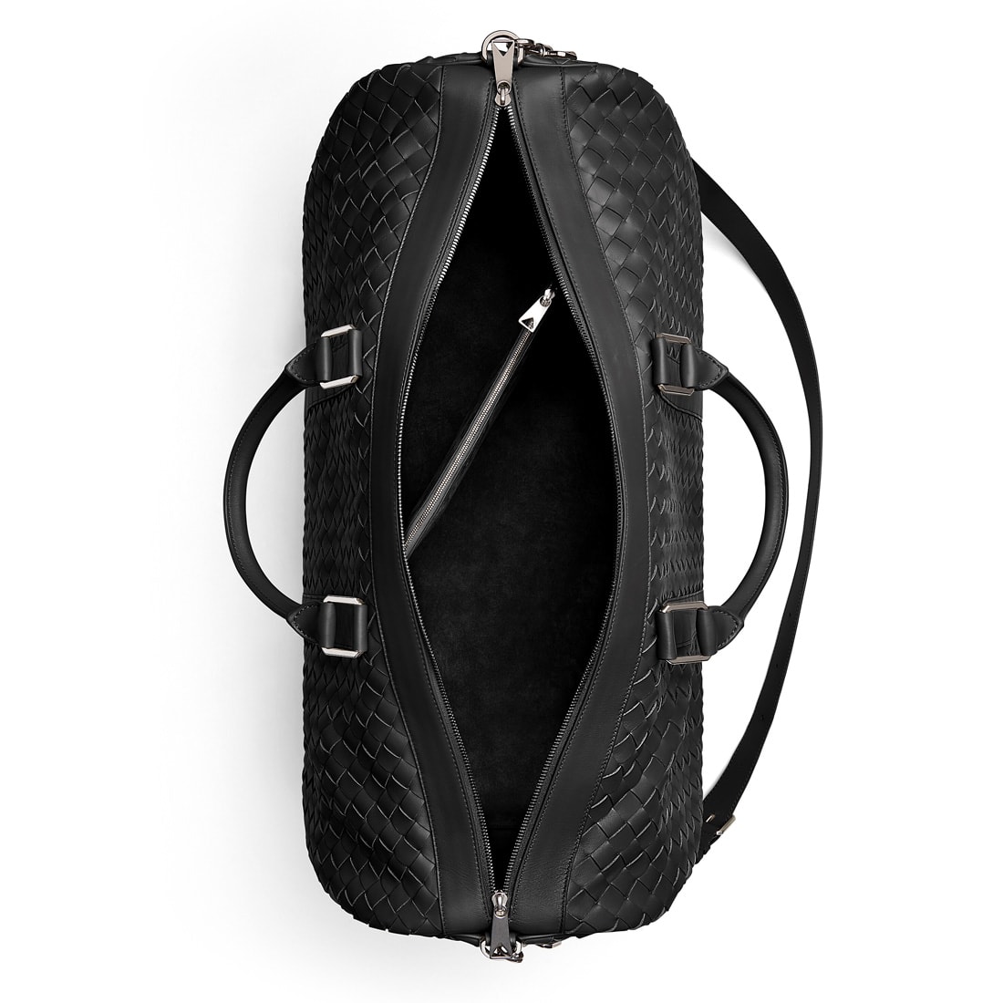 Dior Black Premium Intrecciato Duffle Bag-2
