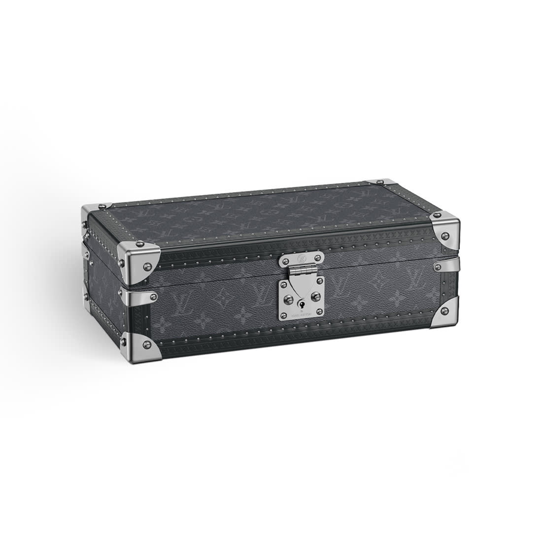 Louis Vuitton Black Luxury 8 Watch Box-0