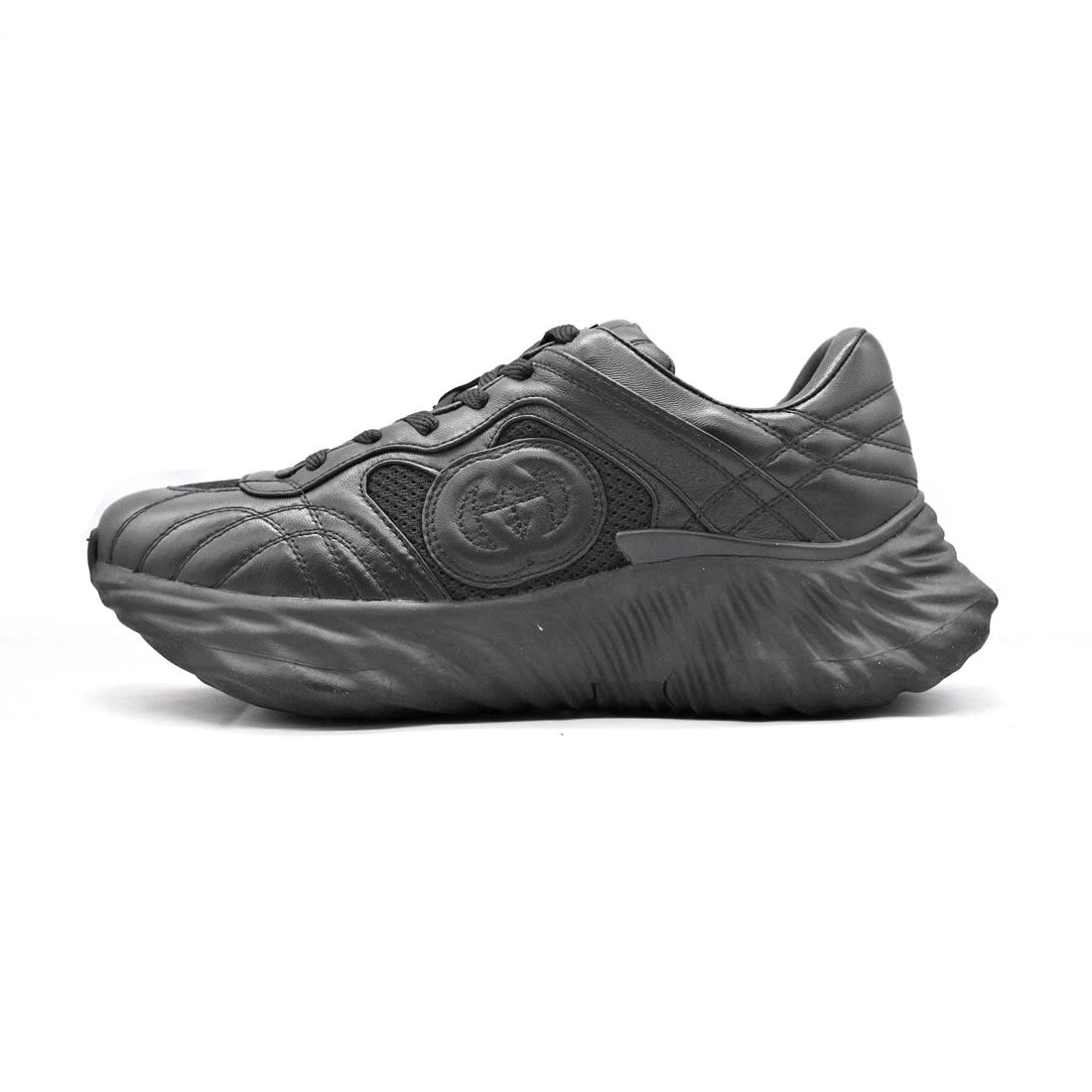 Gucci Black Premium Low Top Sneaker-0