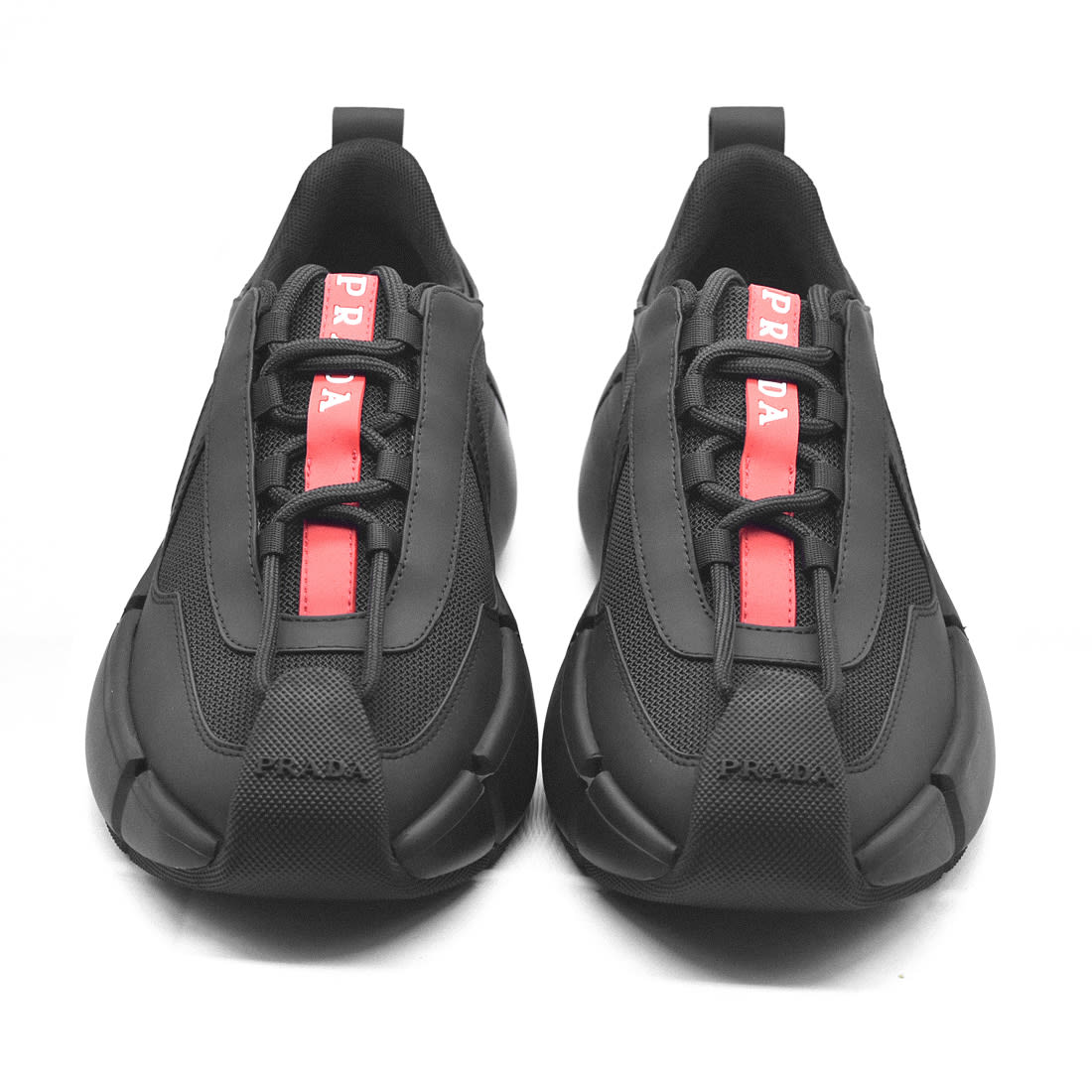 Prada Black Premium Low Top Sneaker-4