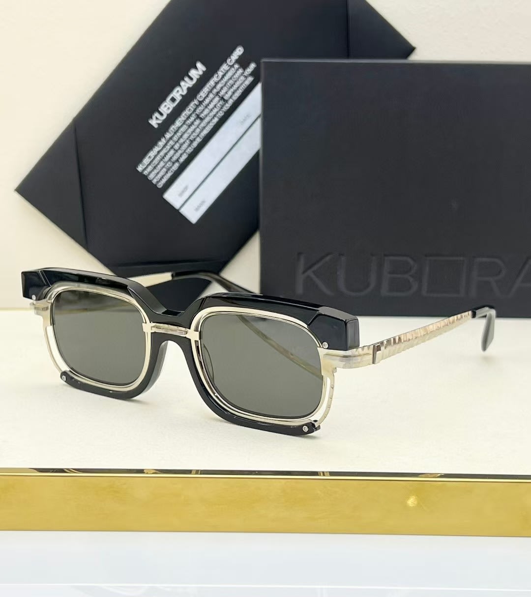 Kuboraum Black Luxury Sunglasses-0