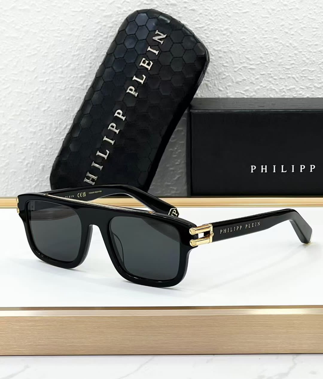 Philipp Plein Black Luxury Sunglasses-0