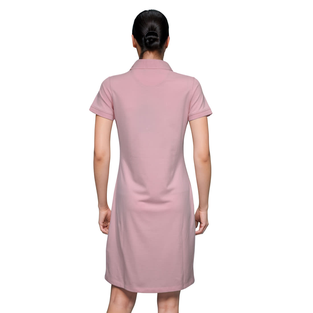 Fred Perry Embroidery Logo Pink Premium Dress-2