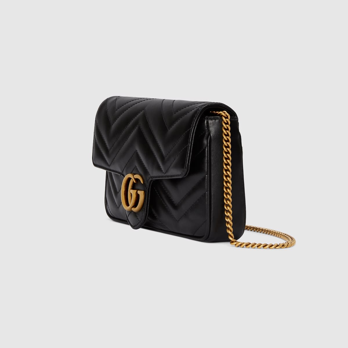 Gucci GG Marmont Black small shoulder bag-3