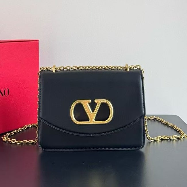 Valentino Garavani Black Crossbody Bag-0