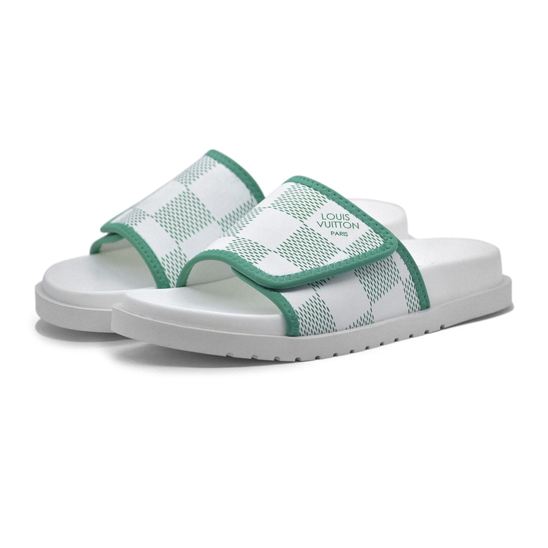 Louis Vuitton White Premium Quality Stylish Men's Flip-flop-0