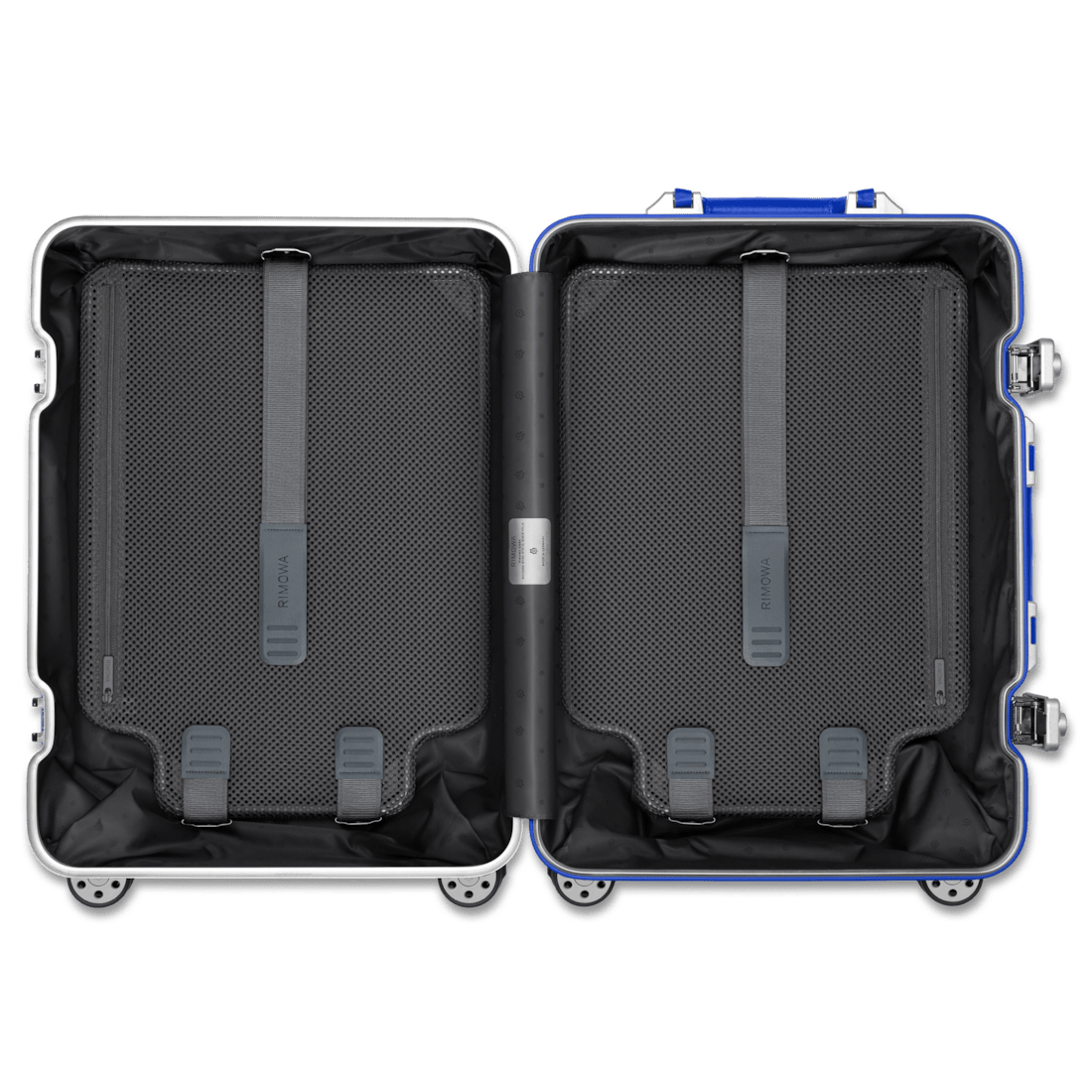 Rimowa Blue Premium Cabin Twist Trolley Bag-5