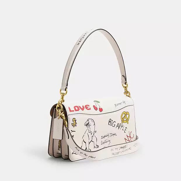 Coach Tabby Shoulder Bag 26 With Sketch Print-1