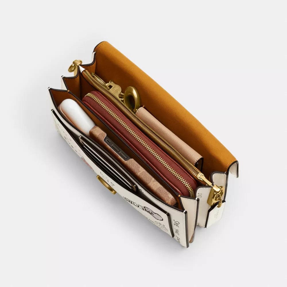 Coach Tabby Shoulder Bag 26 With Sketch Print-3