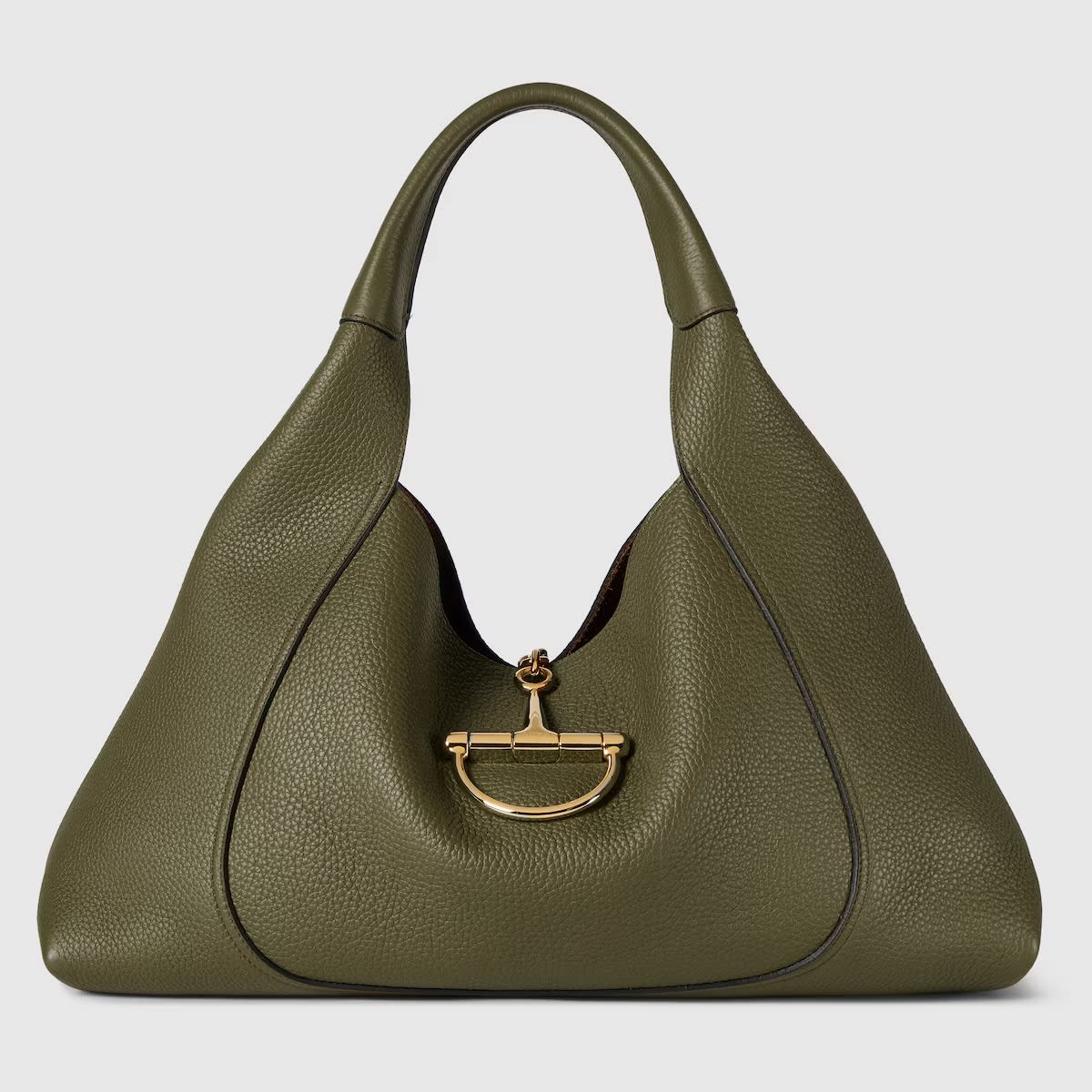 Gucci Softbit Maxi Green Shoulder Bag-0