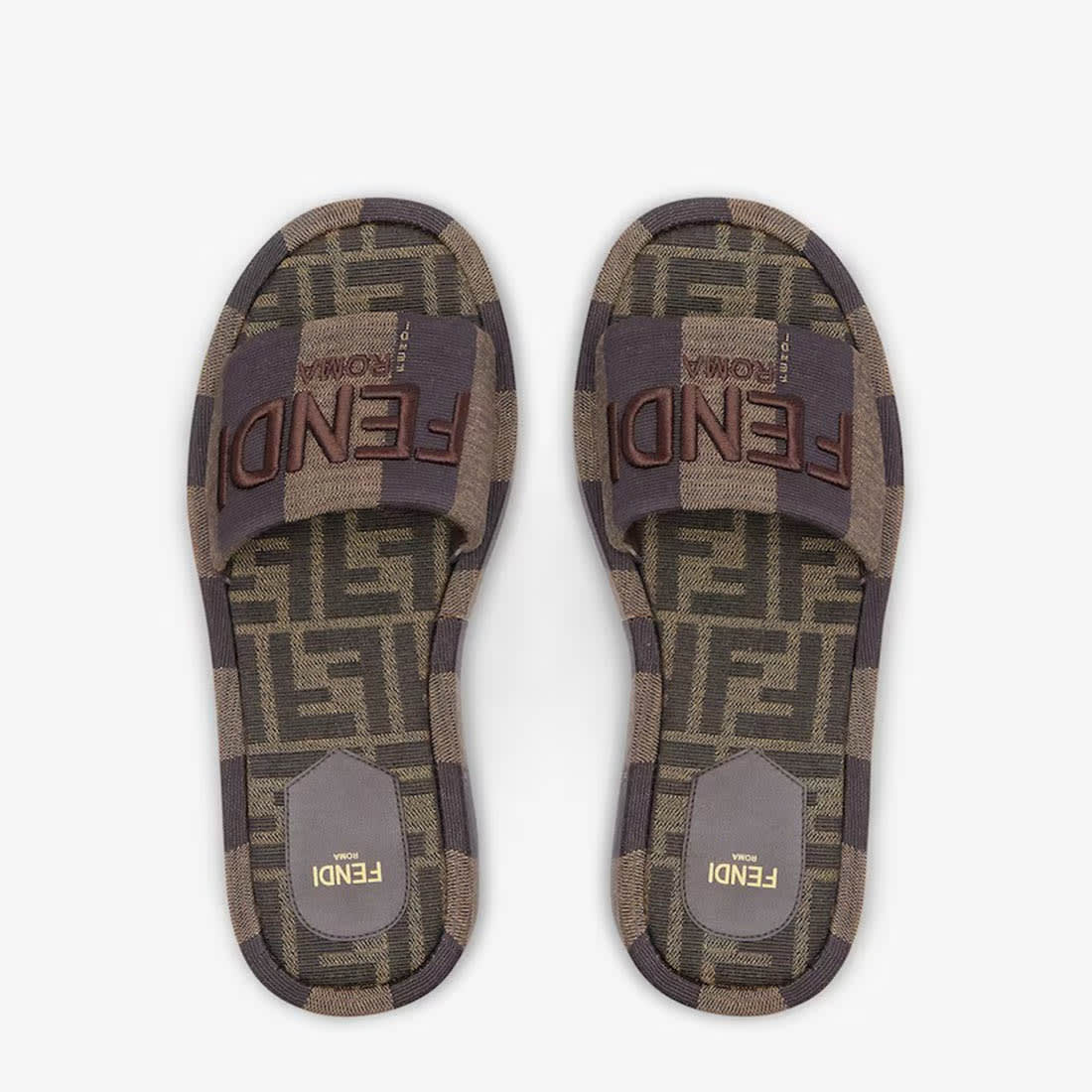 Fendi Sunshine Platform Sandals-3