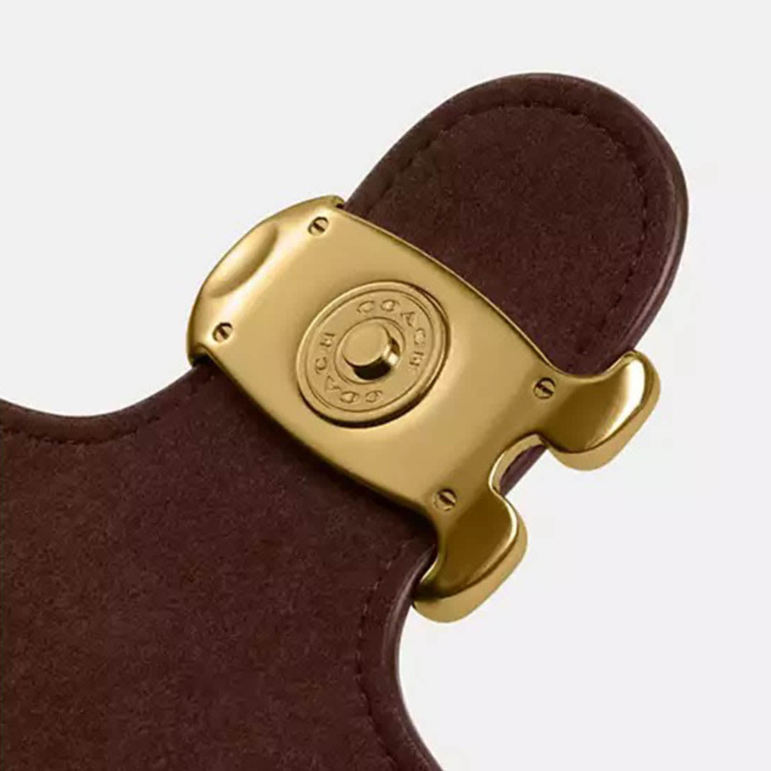 Coach Georgie Shoulder Bag In Blocked Wine Signature Canvas-2