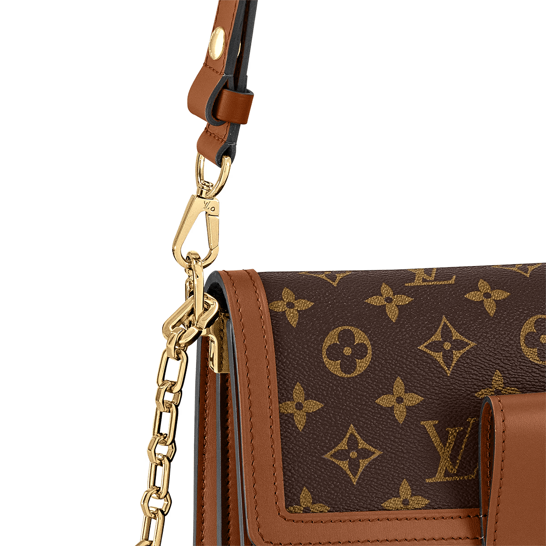 Louis Vuitton Dauphine Brown Monogram Bag-6