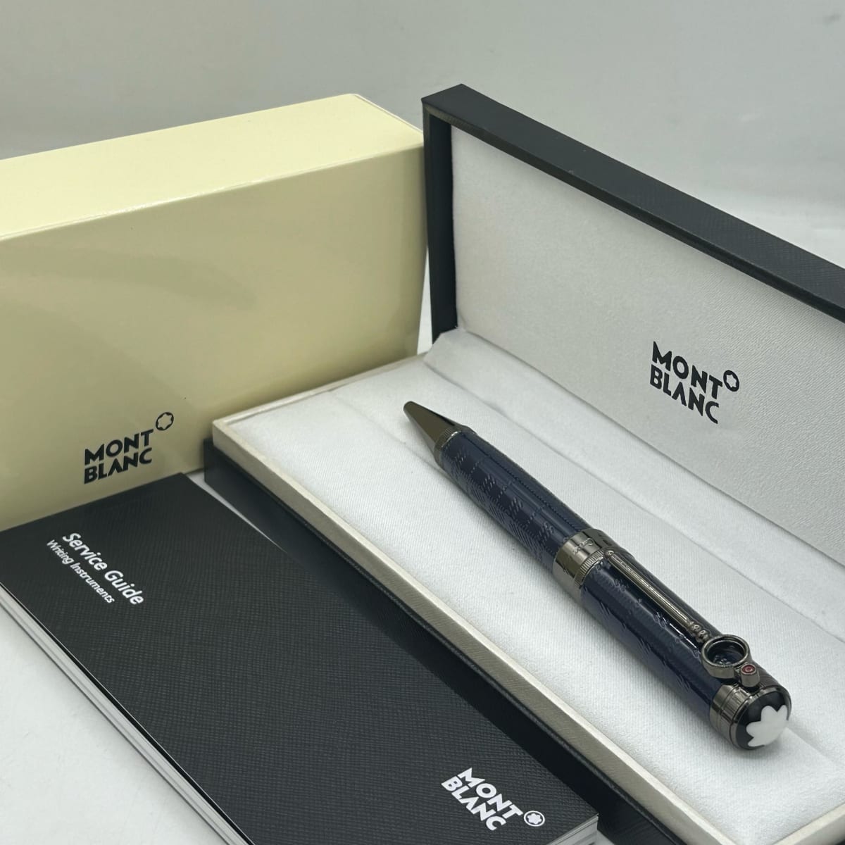 Mont Blanc Blue Premium Writing Pen-0