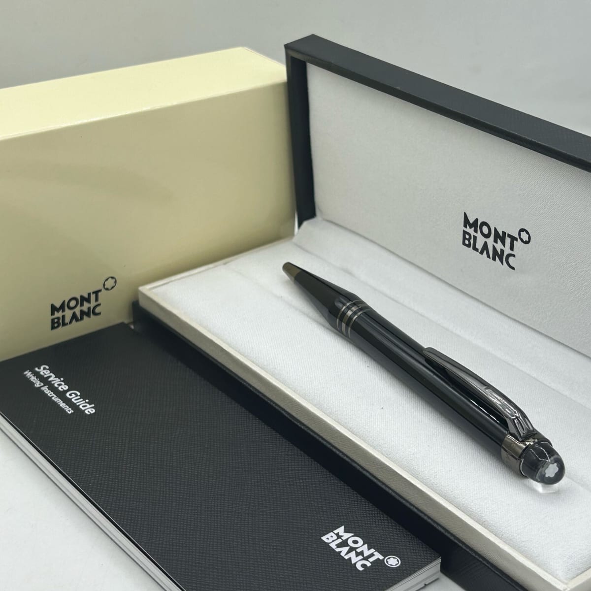 Mont Blanc Black Premium Writing Pen-0
